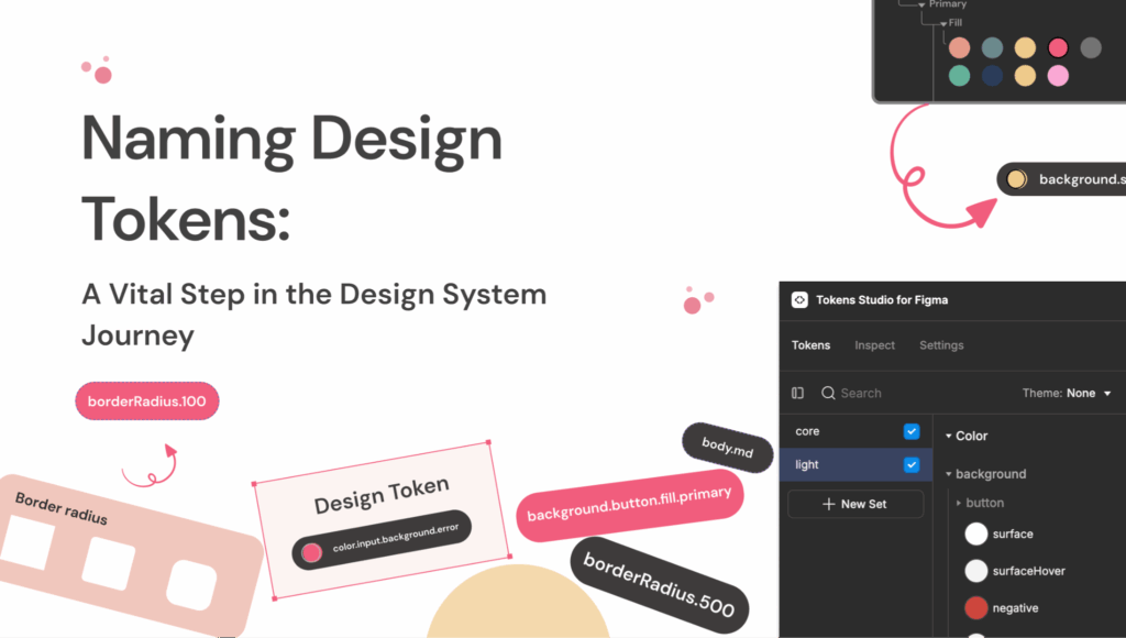 Design Tokens in design system