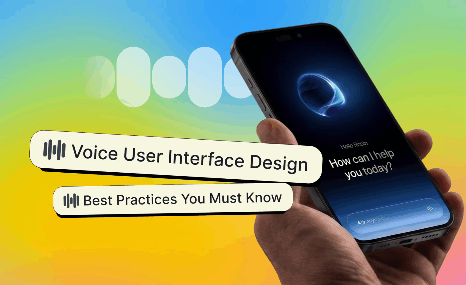 Voice User Interface Design Best Practices | Aufait UX