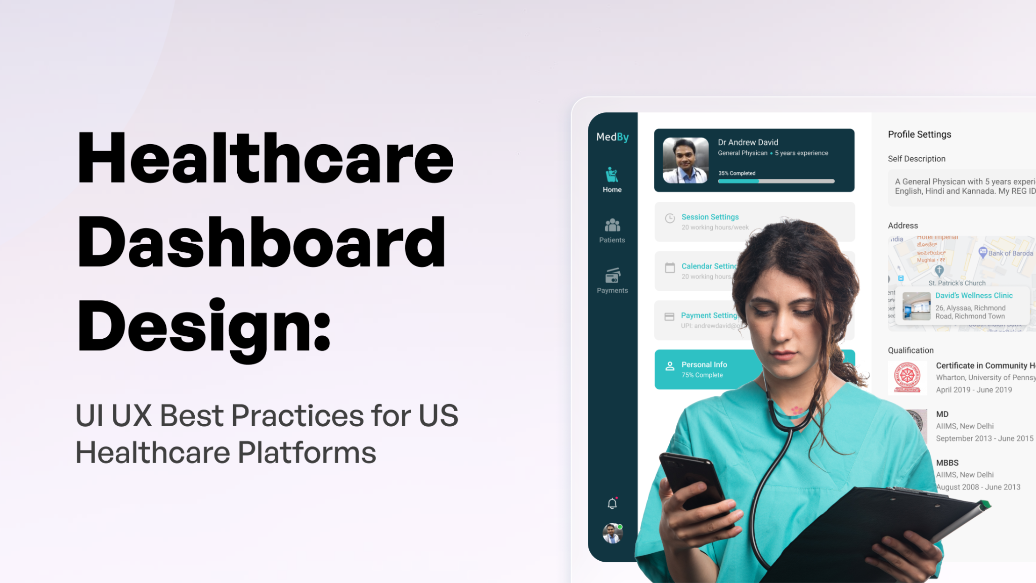 Healthcare Dashboard Design