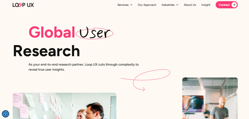 Loop UX homepage