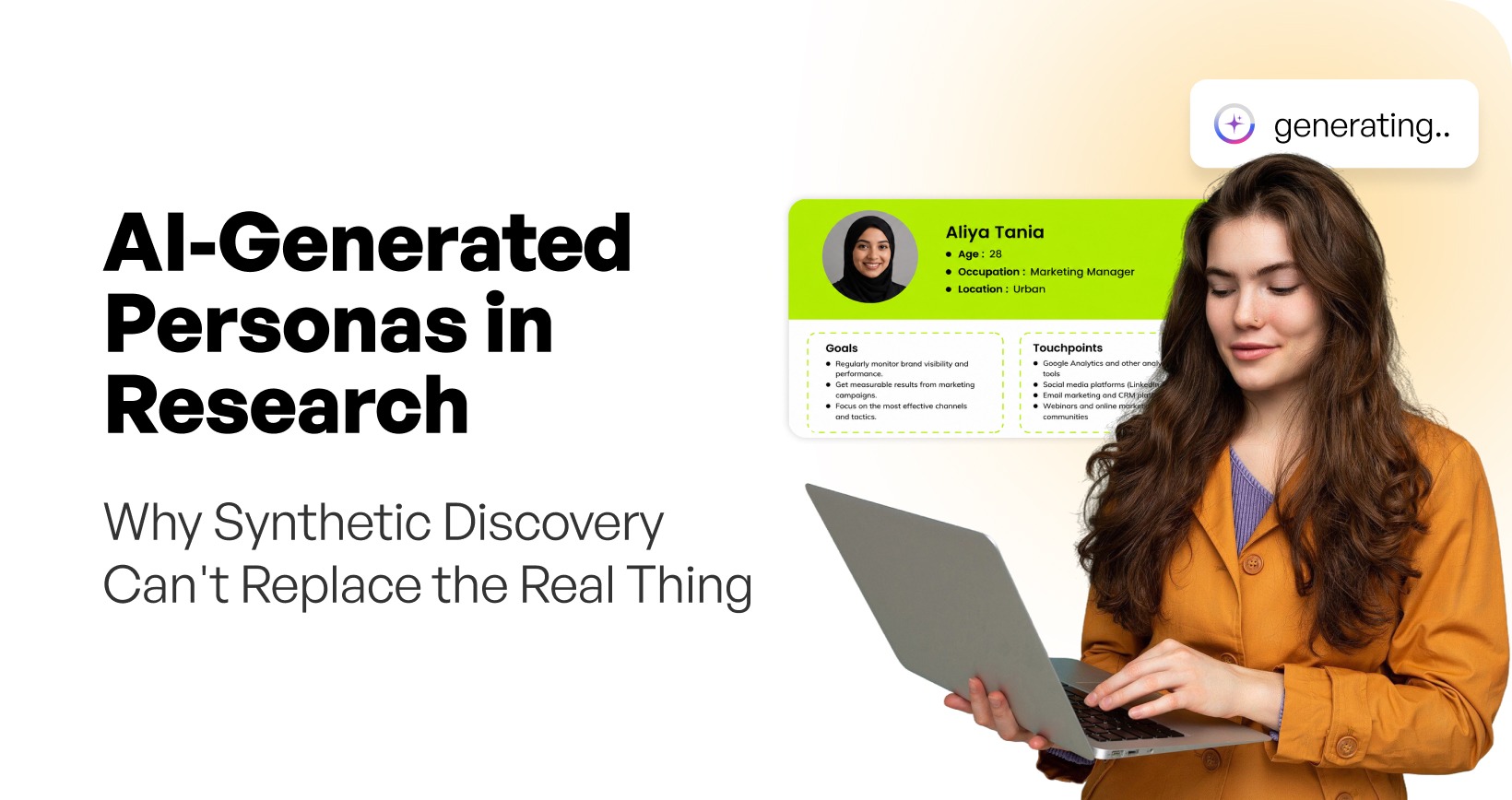 AI-Generated Personas in UX Research: Why Synthetic Discovery Can’t Replace the Real Thing 