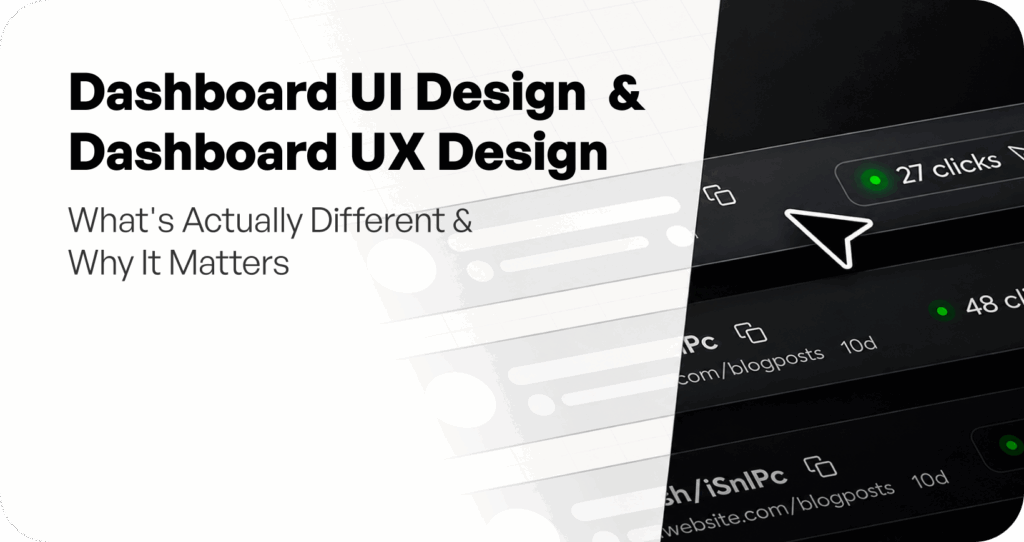 How Dashboard UI/UX Design Tricks Your Brain