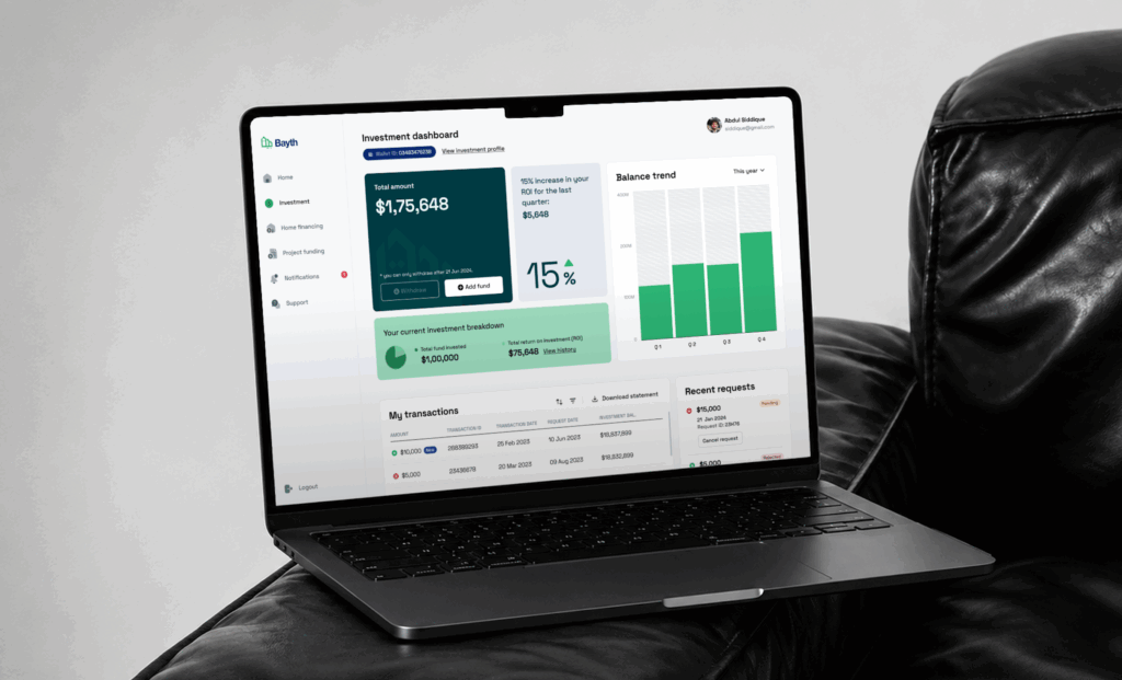 Bayth Investment Dashboard